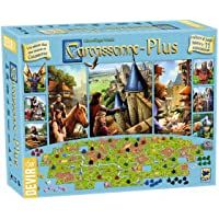 Devir BGCARPLUS3 - Carcasonne Plus- juego básico + 11 expansiones- edad recomandada 7 años y más